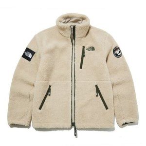 The North Face White Label Rimo Fleece Jacket Cream Beige, Korea Edition, Rare,M